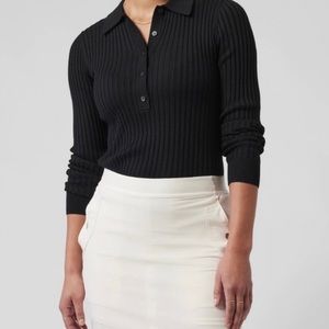 Athleta Henley Sweater